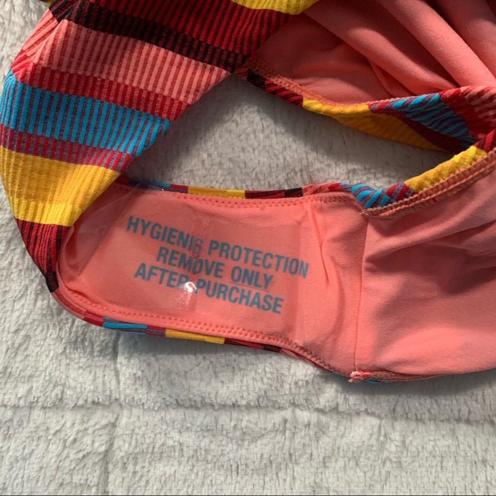 NWT Seafolly Baja Striped Tube Maillot One Piece - Picture 6 of 13